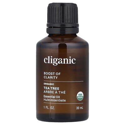 Эфирное масло Cliganic Organic Tea Tree 1 fl oz (30 ml)