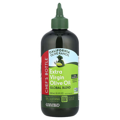 California Olive Ranch оливковое масло Extra Virgin, Global Blend, 16.9 fl oz (500 ml)