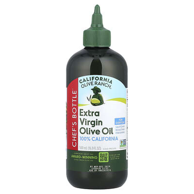 Chef's Bottle™, Extra Virgin Olive Oil, 100% California, 16.9 fl oz (500 ml)
