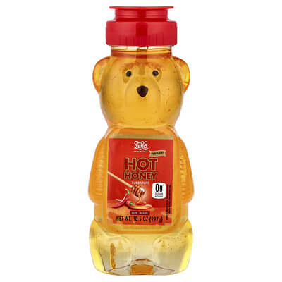 ChocZero премиальный сироп, заменитель меда Hot Honey, 10.5 oz (297 g)