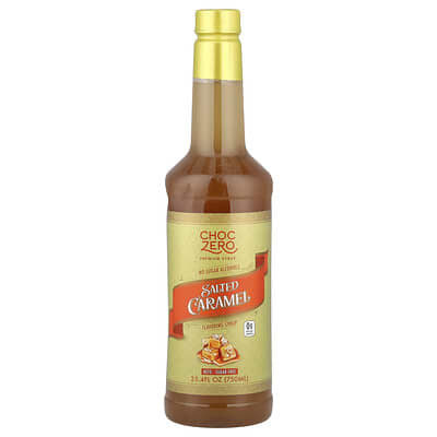 Premium Syrup, соленая карамель, без сахара, 25.4 fl oz (750 ml)