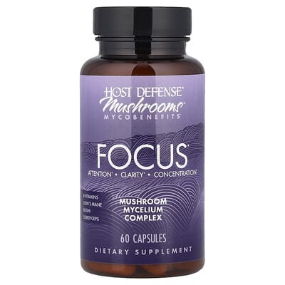 Host Defense Mushrooms Mycobenefits 60 капсул