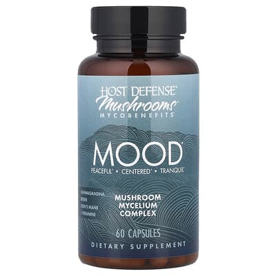 Mushrooms™ Mycobenefits, Mood, 60 капсул