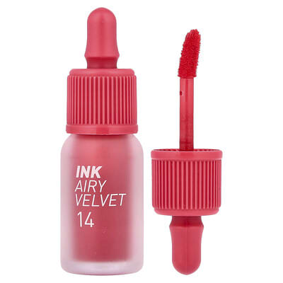 Peripera тинт для губ Ink Airy Velvet, 14 Rosy Pink, 0.14 oz (4 g)