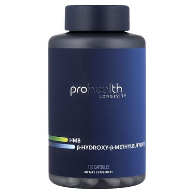 HMB B-Hydroxy-B-Methylbutyrate, 180 капсул