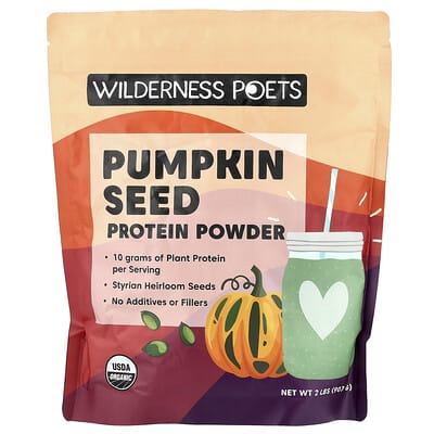 Organic Pumpkin Seed Protein Powder, 2 lbs (907 g)