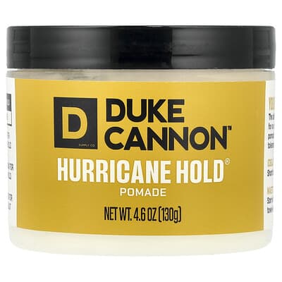 Hurricane Hold® Pomade, Maximum Hold, No Shine, 4.6 oz (130 g)