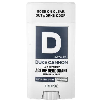 Air Defense™ Active Deodorant, Aluminum Free, Midnight Swim, 3 oz (85 g)