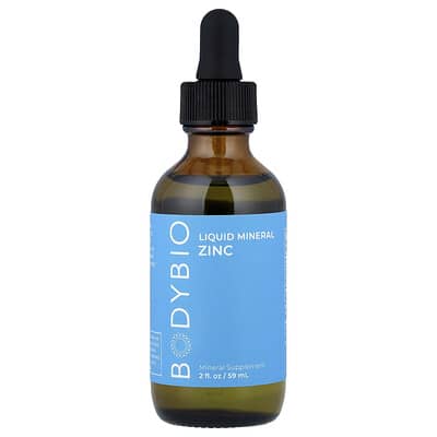 Жидкий цинк Liquid Mineral Zinc, 2 fl oz (59 ml)