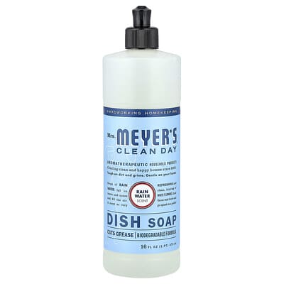 Средство для мытья посуды Rain Water, 16 fl oz (473 ml)