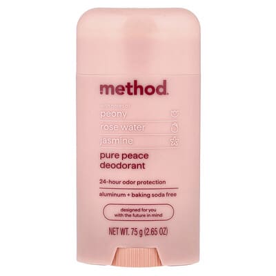 Дезодорант Pure Peace, 2.65 oz (75 g)