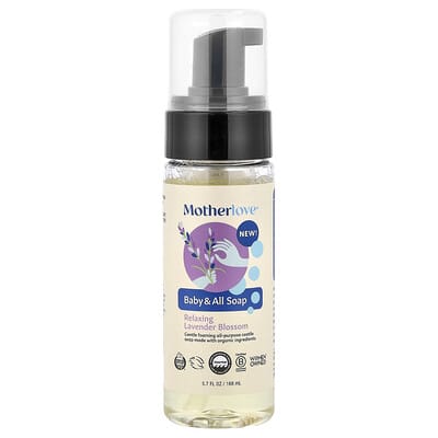 Мыло для детей Baby & All Relaxing Lavender Blossom, 5.7 fl oz (168 ml)