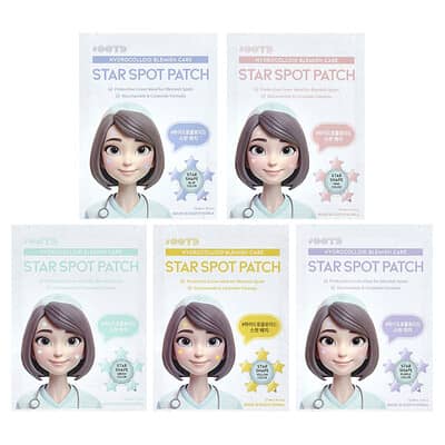 Гидроколлоидные патчи от прыщей Star Spot Patch 80 шт