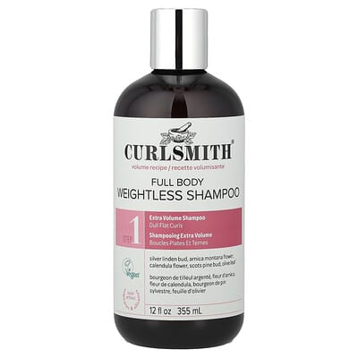 Curlsmith Шампунь для объема волос, Dull Flat Curls, 12 fl oz (355 ml)