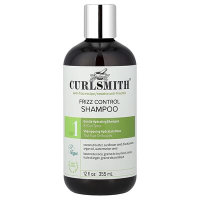Шампунь для контроля пушистости, для всех типов завитков, 12 fl oz (355 ml)