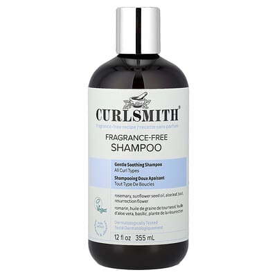 Шампунь без отдушек для всех типов завитков, 12 fl oz (355 ml)