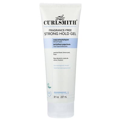 Гель сильной фиксации Curlsmith, для всех типов завитков, без отдушек, 8 fl oz (237 ml)