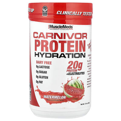 Протеиновый напиток Carnivor Hydration, Watermelon, 17.5 oz (496 g)