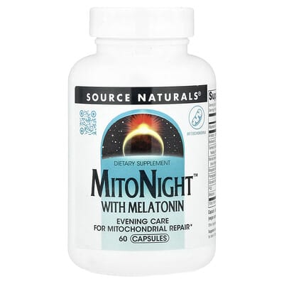 Source Naturals MitoNight™ With Melatonin 60 капсул
