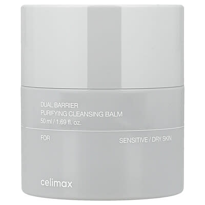 Dual Barrier Purifying Cleansing Balm, For Sensitive/Dry Skin, 1.69 fl oz (50 ml)