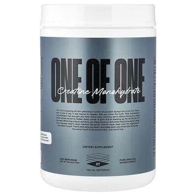 ONE OF ONE креатин моногидрат, 35.3 oz (1 kg)