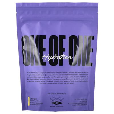 Напиток Hydration, Citrus, 30 Sachets, 6.67 oz (189 g)