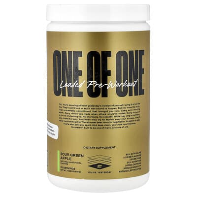 Loaded Pre-Workout, Sour Green Apple, 18.88 oz (535 g)