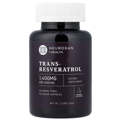Trans-Resveratrol, 90 веганских капсул (700 mg per Capsule)