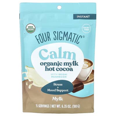 Four Sigmatic органический горячий шоколад с грибом Reishi, 6.35 oz (180 g)
