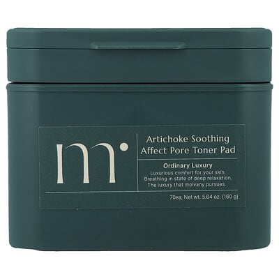 Artichoke Soothing Affect Pore Toner Pad, 70 Pads, 5.64 oz (160 g)