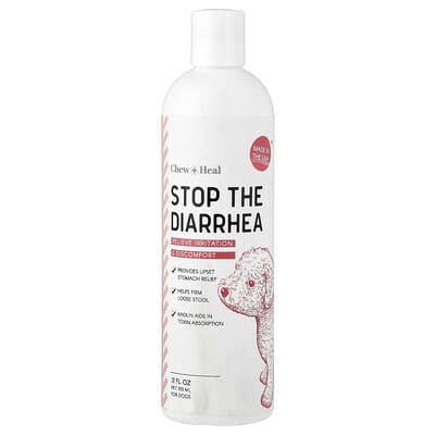 Stop The Diarrhea для собак, 12 fl oz (355 ml)