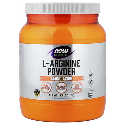 Sports, L-Arginine Powder, 2.2 lbs (1 kg)