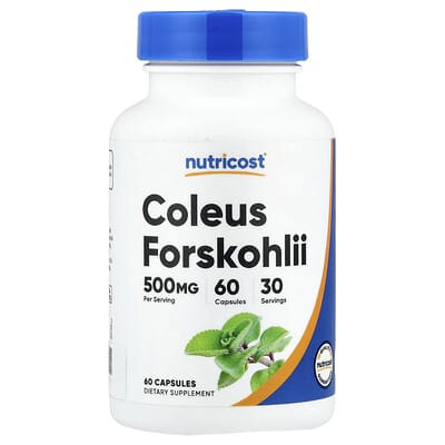 Coleus Forskohlii, 60 капсул (250 mg per Capsule)