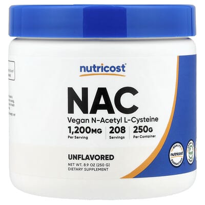 NAC, без вкуса, 8.9 oz (250 g)