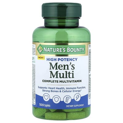 Мультивитамины Nature's Bounty High Potency 100 Caplets