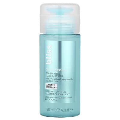 Clear Genius™, Clarifying Toner + Serum, 4.3 fl oz (130 ml)