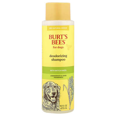 Очищающий шампунь Burt's Bees с гавейсом для собак, Lemongrass & Sage, 16 fl oz