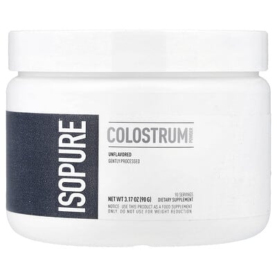 Isopure порошок коллагена, без вкуса, 3.17 oz (90 g)