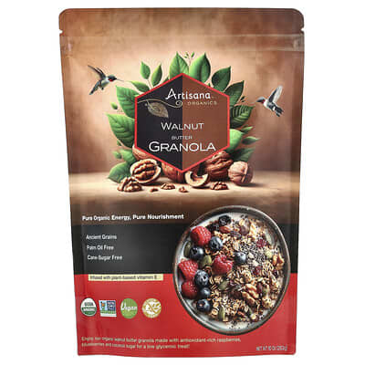 Organics, Walnut Butter Granola, 10 oz (283 g)