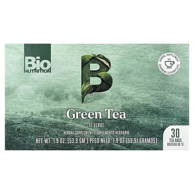 Зеленый чай Bio Nutrition, 30 Tea Bags