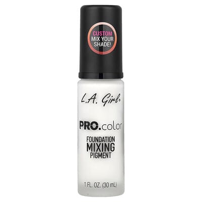 PRO.color пигмент для смешивания тонального крема, GLM711 White, 1 fl oz (30 ml)
