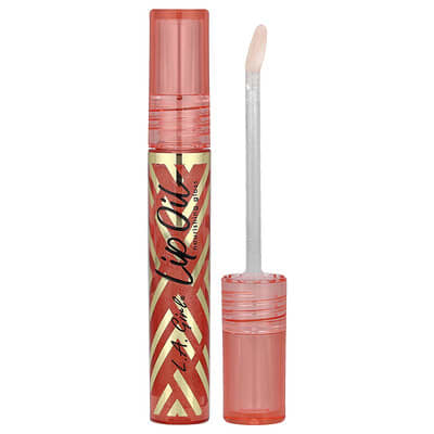 Масло для губ L.A. Girl Lip Oil, Nourishing Gloss, GLC724 Shimmer Grapefruit, 0.1 fl oz (3 ml)
