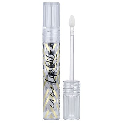 Масло для губ L.A. Girl, питательный блеск, GLC727 Cucumber Kiss, 0.1 fl oz (3 ml)