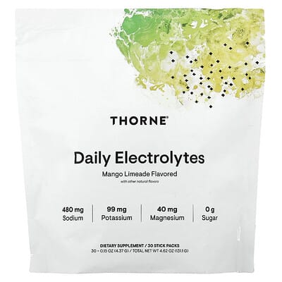 Электролиты Daily Electrolytes Mango Limeade 30 Stick Packs