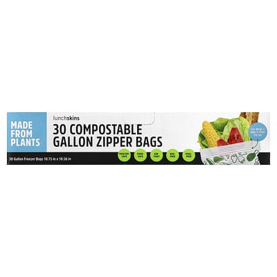 Lunchskins Многоразовые пакеты с застежкой, 30 шт