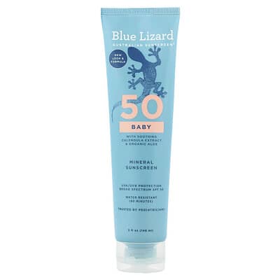 Baby Mineral Sunscreen, SPF 50, 5 fl oz (148 ml)