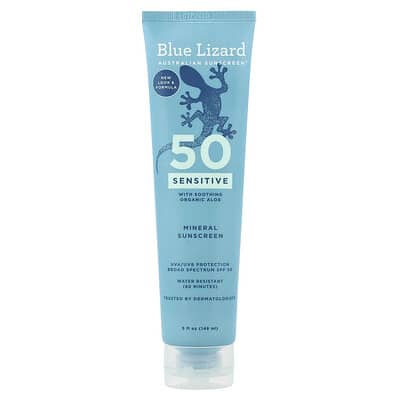 Sensitive Mineral Sunscreen, SPF 50, 5 fl oz (148 ml)