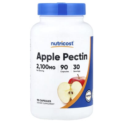 Apple Pectin, 90 капсул (700 mg на капсулу)