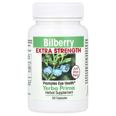 Bilberry, 50 капсул (160 mg на капсулу)