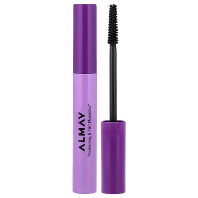 Уплотняющая и тонирующая тушь Almay Thickening & Tint Mascara™, 401 Blackest Black, 0.28 fl oz (8.3 ml)